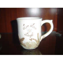 Ceramic Mug with Painting Pattern